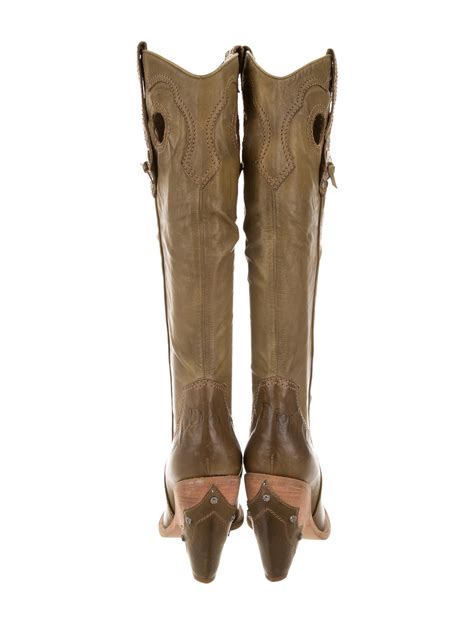 dior cowboy boot|authentic christian dior boots.